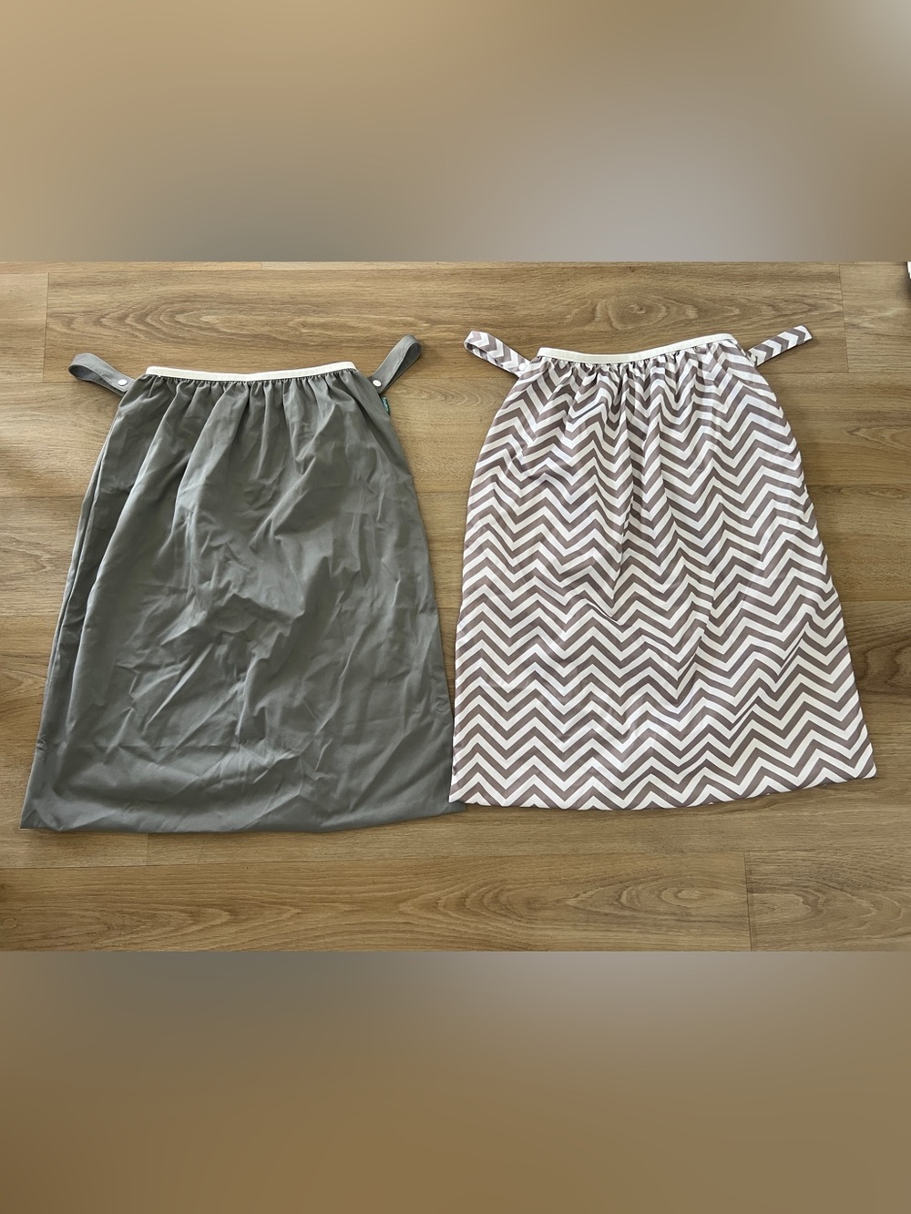Teamoy Cloth Diaper Pail Liner Wet Bag Set of2